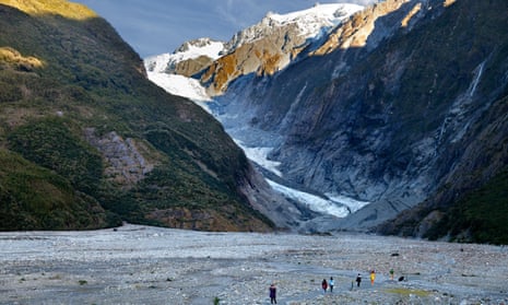 Path to Franz Josef Glacier, New Zealand
