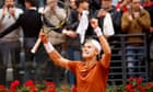 Holger Rune rallies past Casper Ruud and reaches Italian Open final