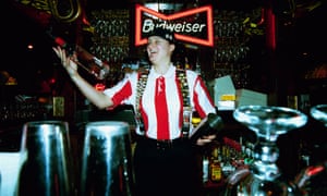 A bartender at TGI Fridays.