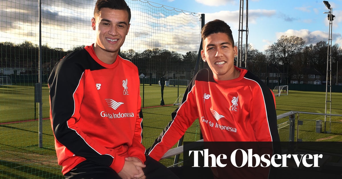 Liverpool's boys from Brazil eager to strike in Capital One Cup final |  Liverpool | The Guardian