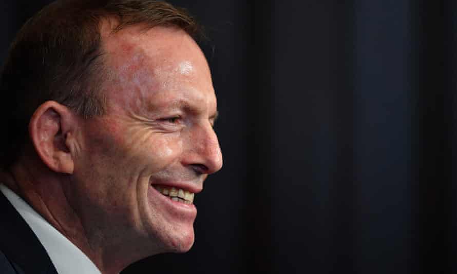 Former Australian prime minister Tony Abbott