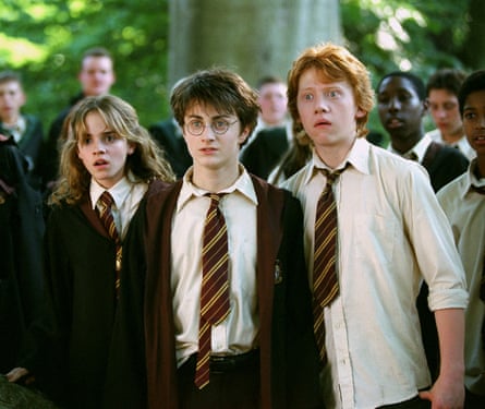 Rupert Grint will be back as Ron Weasley – next year … the original film trio in The Prisoner of Azkaban.