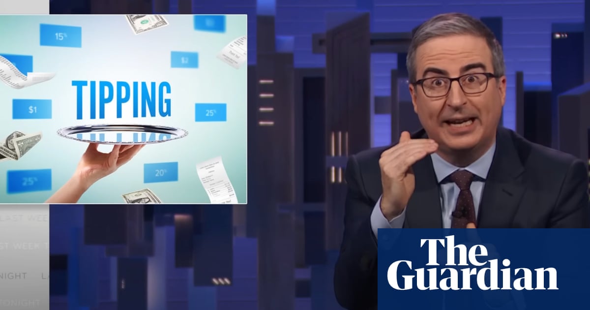 John Oliver sobre la cultura de las propinas: ‘Es poco probable que desaparezca por completo’ | John Oliver John Oliver sobre la cultura de las propinas: ‘Es poco probable que desaparezca por completo’ | John Oliver