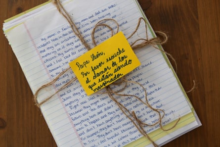 a stack of letters