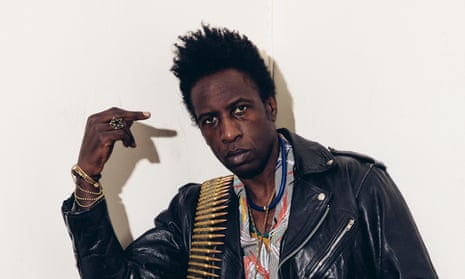 ‘I’m a fan of rebels’: Saul Williams was inspired by Banksy. 