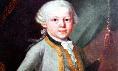 A child in time … the young Mozart. Photograph: Time Life Pictures/Mansell/The LIFE Picture Collection/Getty Images