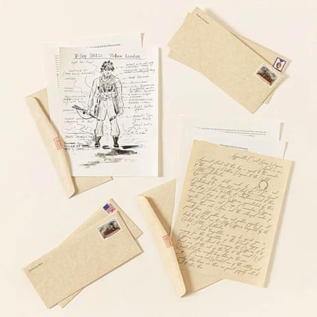 a collection of letters and envelopes
