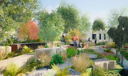 An artists rendition of the Tom Massey’s 2025 ‘intelligent’ garden