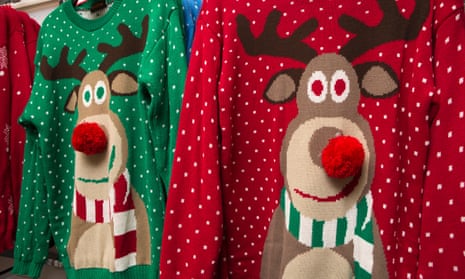 Nearly all Christmas jumpers contain plastic.
