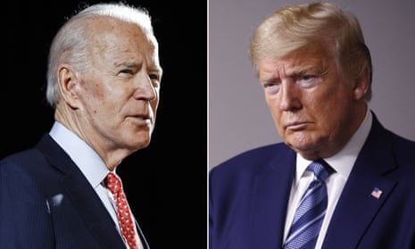 Presidential rivals Joe Biden and Donald Trump.
