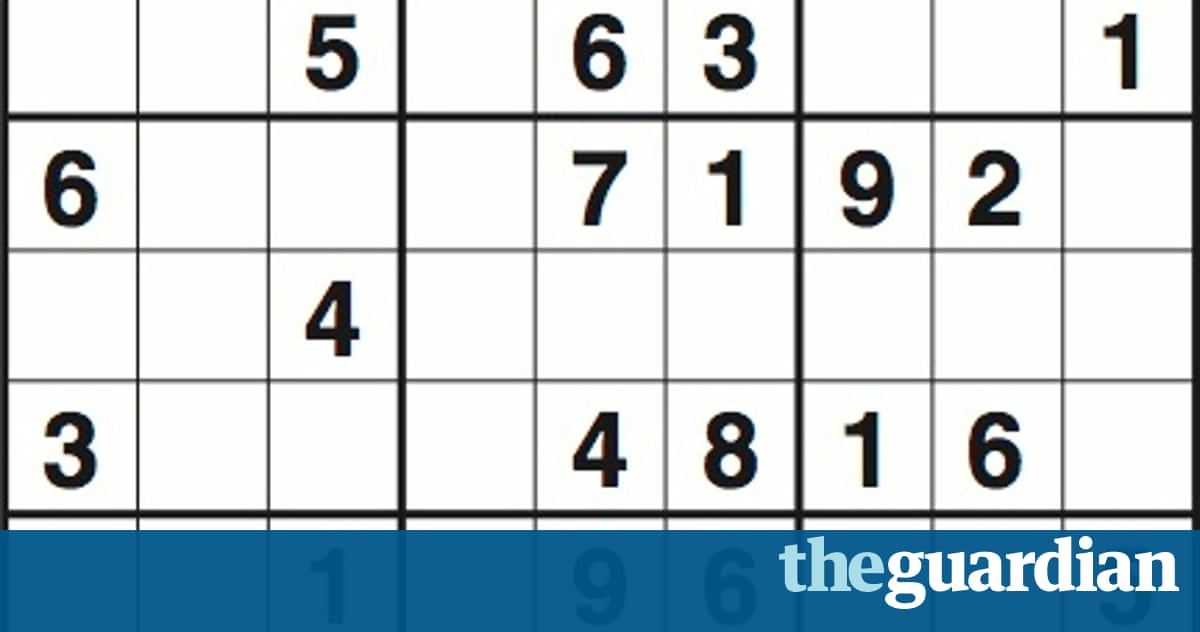 Sudoku 3464 hard | Life and style | The Guardian