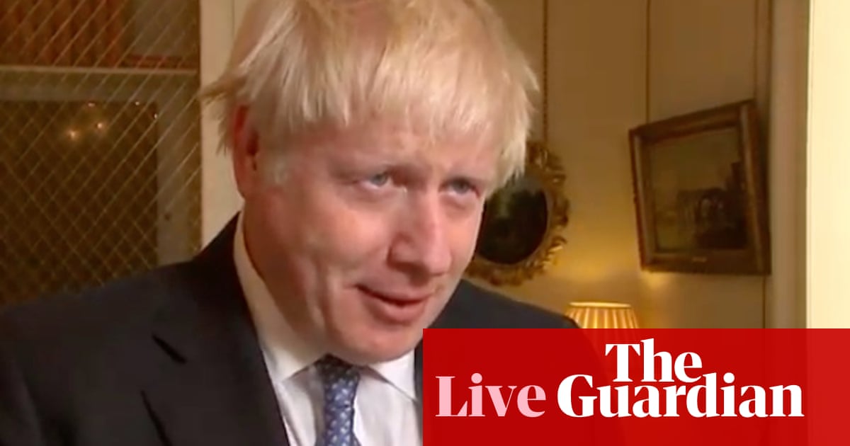 Brexit: Boris Johnson blames MPs trying to block no-deal for EU's refusal to compromise on backstop – live news