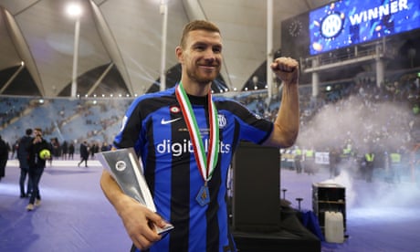 Ageless Edin Dzeko rouses resurgent Inter to Supercoppa glory in Riyadh