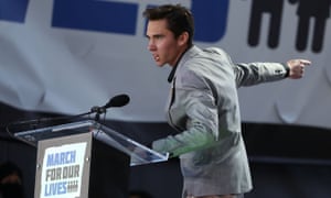 David Hogg  March for Our Lives rally 24 March 2018 Washington.