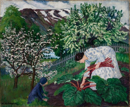 Rhubarb, 1911, by Nikolai Astrup.