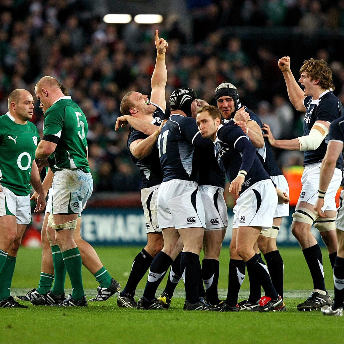 Scotland Seeking Launchpad With Landmark Win Against Ireland Bryn Palmer Sport The Guardian
