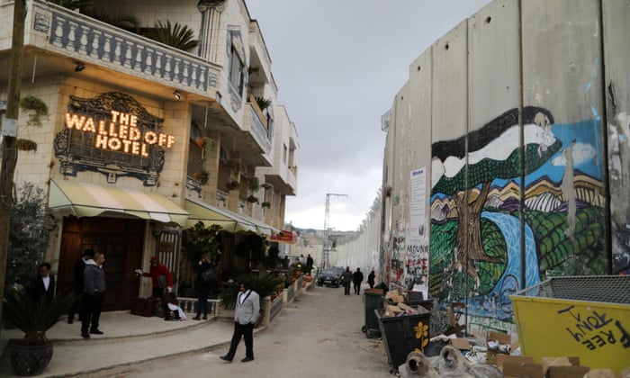 Banksy Walled Off Hotel in Palestine to sell new works by elusive artist | Banksy | The Guardian