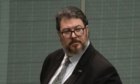 The member for Dawson George Christensen makes a 90 second statement before question time in the house of representatives of Parliament House