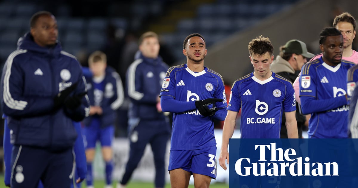 Leicester’s decline and fall feels like a cruel parable as League One beckons | Paul MacInnes