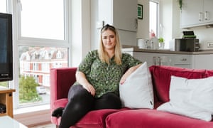 Laura at home in Liverpool.