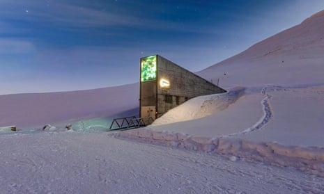 the Svalbard Global Seed Vault, Spitsbergen