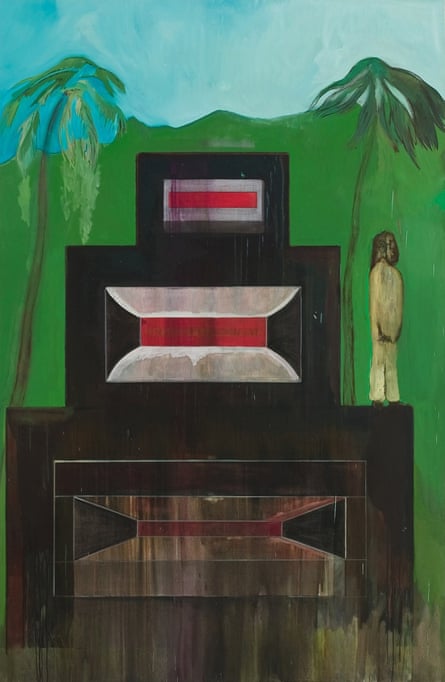 Peter Doig’s Maracas, 2002–2008. Oil on canvas 290 x190 cm