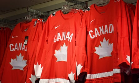 Canada ice hockey jerseys