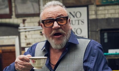 ‘Boxing stood me in good stead’: Ray Winstone. Waistcoat, shirt and trousers, all by thomaspink.com; brogues by church-footwear.com.