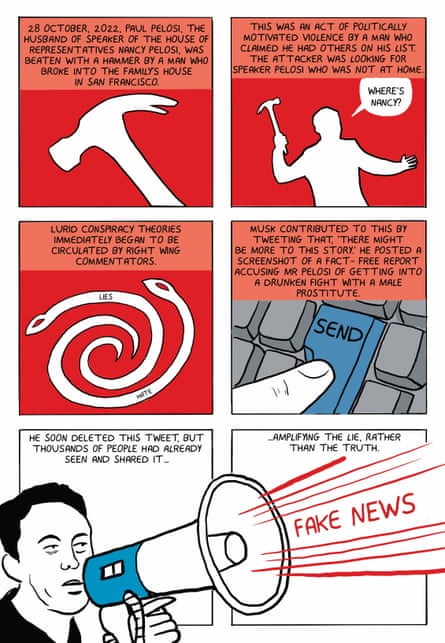 Details from the graphic novel by Darryl Cunningham