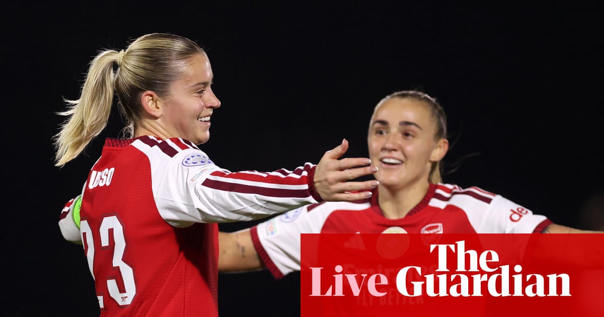 Arsenal v Benfica: Women’s Champions League – live
