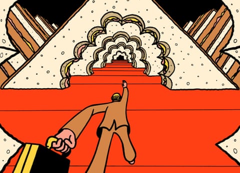 pete gamlen illustration for long read about sandwiches