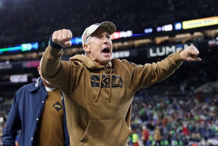 Head coach Pete Carroll of the Seattle Seahawks.