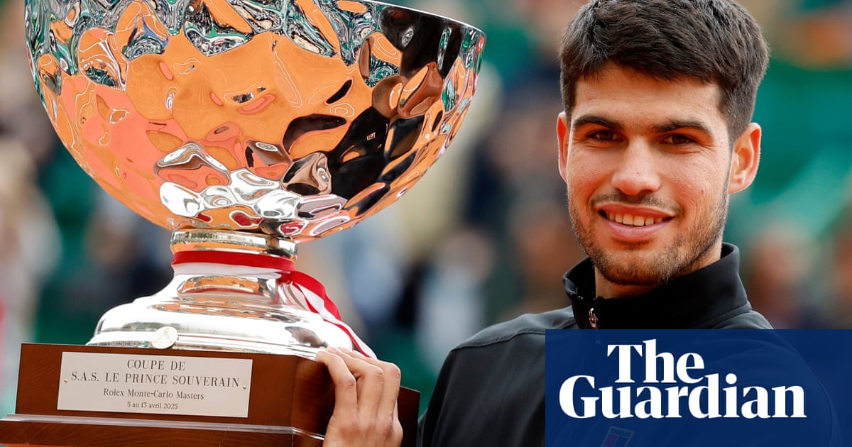 Carlos Alcaraz storms back against injured Musetti to win Monte Carlo Masters