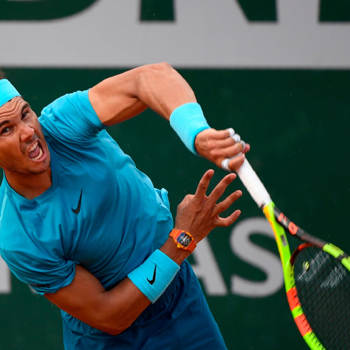 Rafael Nadal Moves Up A Gear To Demolish Guido Pella In French Open Rafael Nadal The Guardian