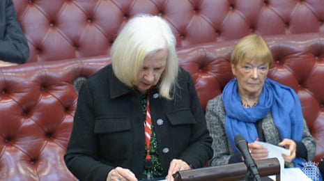 Lady Taylor of Stevenage speaking in the Lords today.
