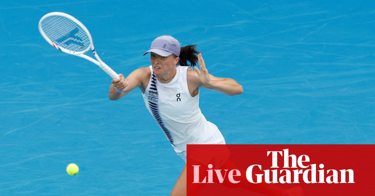Australian Open 2026: Swiatek, Djokovic and Andreeva in action on day two - live