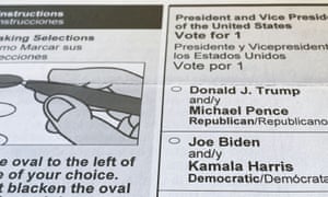 The Legal Battles Over Voting That Could Swing The Us Election Us News The Guardian