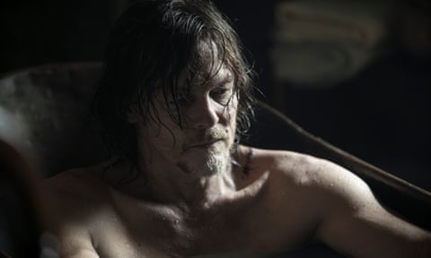 Lost in France … Daryl (Norman Reedus) is back in The Walking Dead: Daryl Dixon.