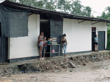 Sex workers in Arauca often sell coffee or food such as empanadas as a cover for their work.