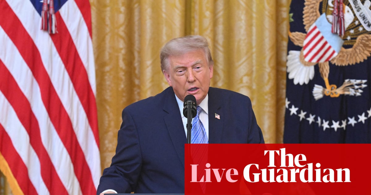 Donald Trump begins widely anticipated address to the nation – live updates