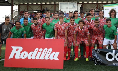 CD Guijuelo in their new away kit, inspired by a local culinary treasure.