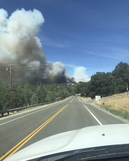 The Mountain Fire is threatening thousands of homes and forcing evacuations.