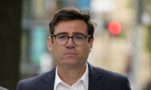 Greater Manchester mayor Andy Burnham