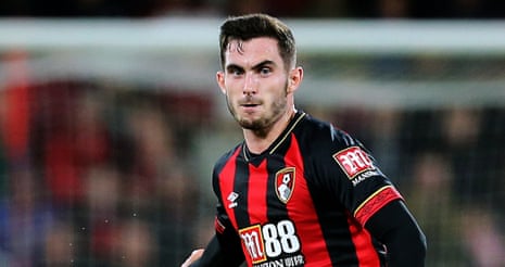 Bournemouth midfielder Lewis Cook has been ruled out until the end of March with a hamstring injury.