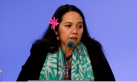 Climate Envoy of the Republic of the Marshall Islands Tina Stege