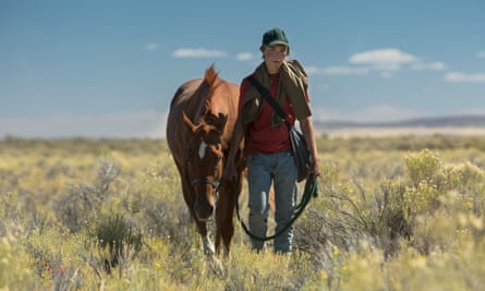 Cinematic heat … Charlie Plummer in film adaptation of Willy Vlautin’s novel Lean on Pete