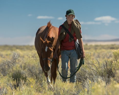 Charlie Plummer and his horse in Lean on Pete.