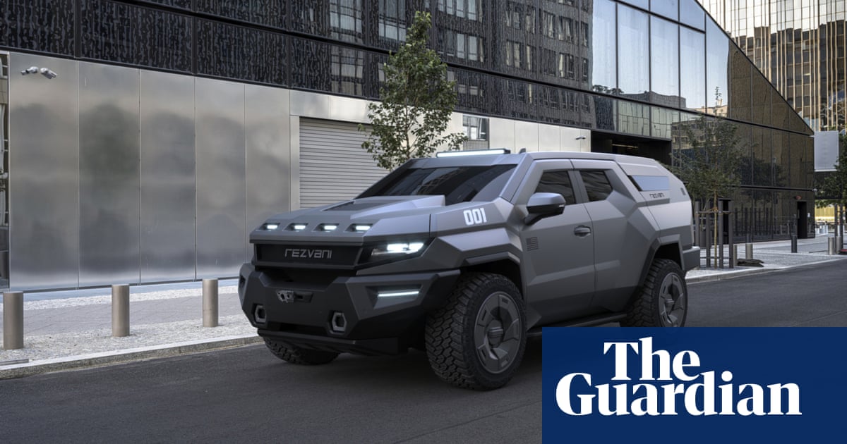 The extreme features of the Reznavi Vengeance – including electrified door handles and blinding strobe lights – are wholly in tune with lethal tre