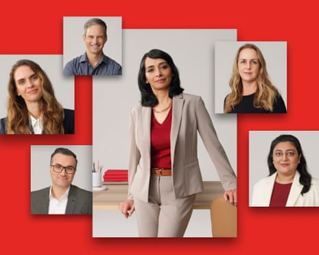 Image of all the alumni's for the article