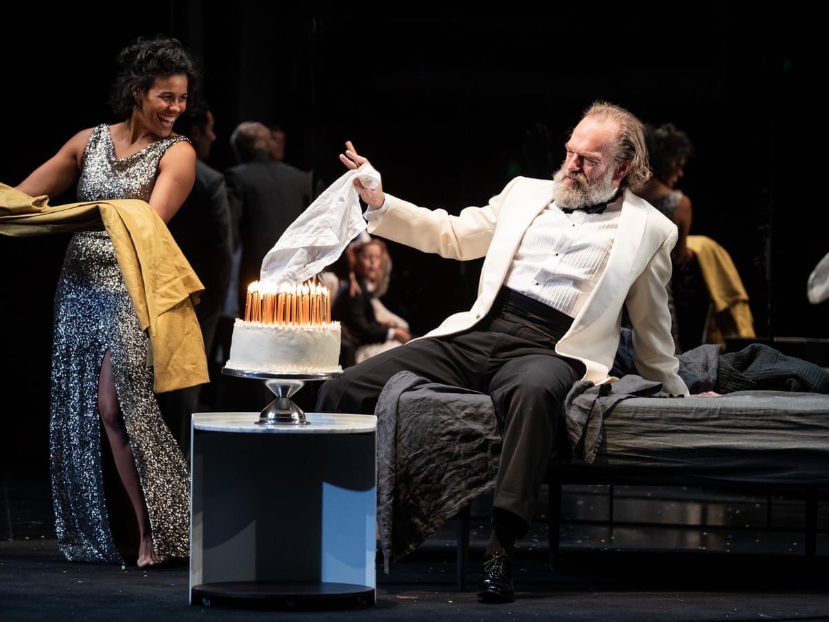 Cat On A Hot Tin Roof Hugo Weaving In Fine Form Can T Save A Show So Overproduced Theatre The Guardian